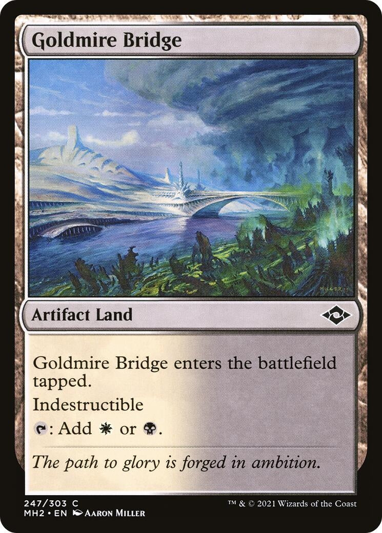 Image for Goldmire Bridge (Modern Horizons 2) (247) - Magic: The Gathering