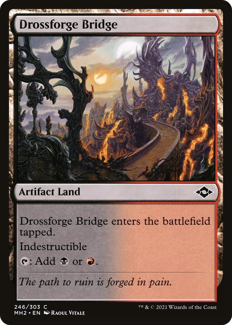 Image for Drossforge Bridge (Modern Horizons 2) (246) - Magic: The Gathering