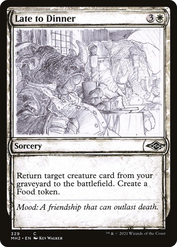 Image for Late to Dinner (Showcase) (Modern Horizons 2) (329) - Magic: The Gathering