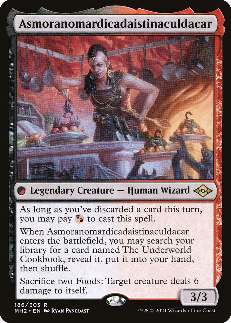 Image for Asmoranomardicadaistinaculdacar (Modern Horizons 2) (186) - Magic: The Gathering