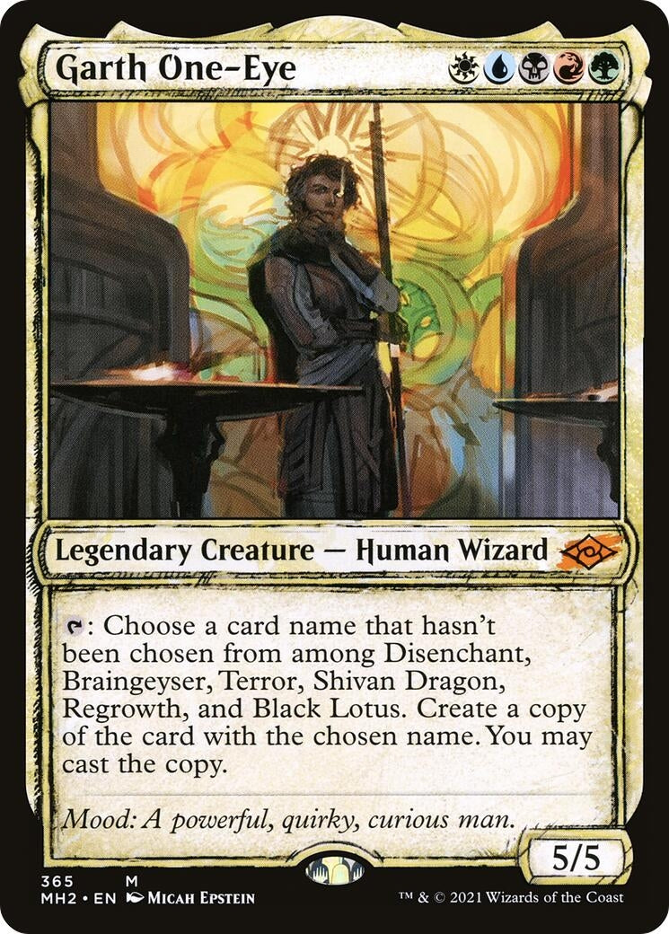 Image for Garth One-Eye (Showcase) (Modern Horizons 2) (365) - Magic: The Gathering