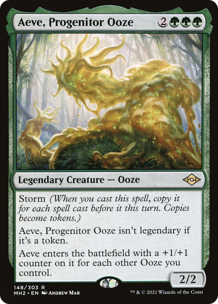 Image for Aeve, Progenitor Ooze (Modern Horizons 2) (148) - Magic: The Gathering