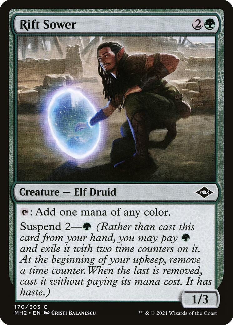 Image for Rift Sower (Modern Horizons 2) (170) - Magic: The Gathering