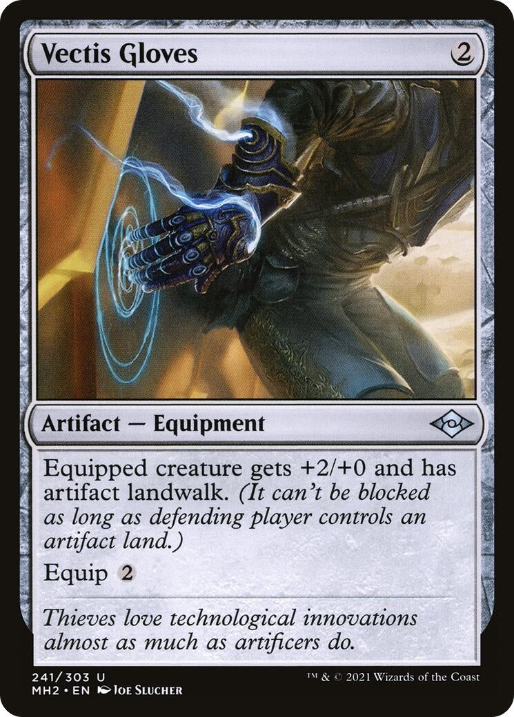 Image for Vectis Gloves (Modern Horizons 2) (241) - Magic: The Gathering