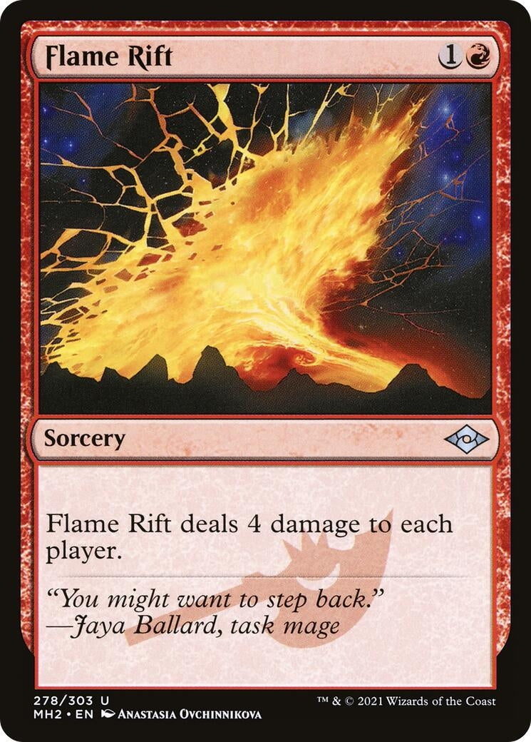 Image for Flame Rift (Modern Horizons 2) (278) - Magic: The Gathering