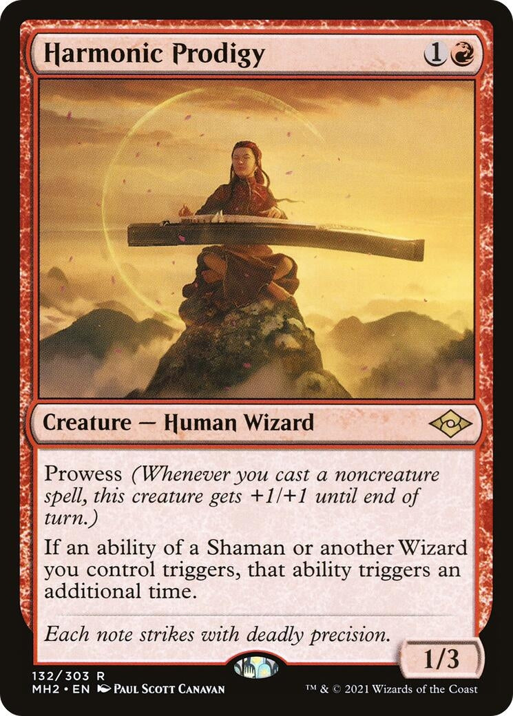 Image for Harmonic Prodigy (Modern Horizons 2) (132) - Magic: The Gathering