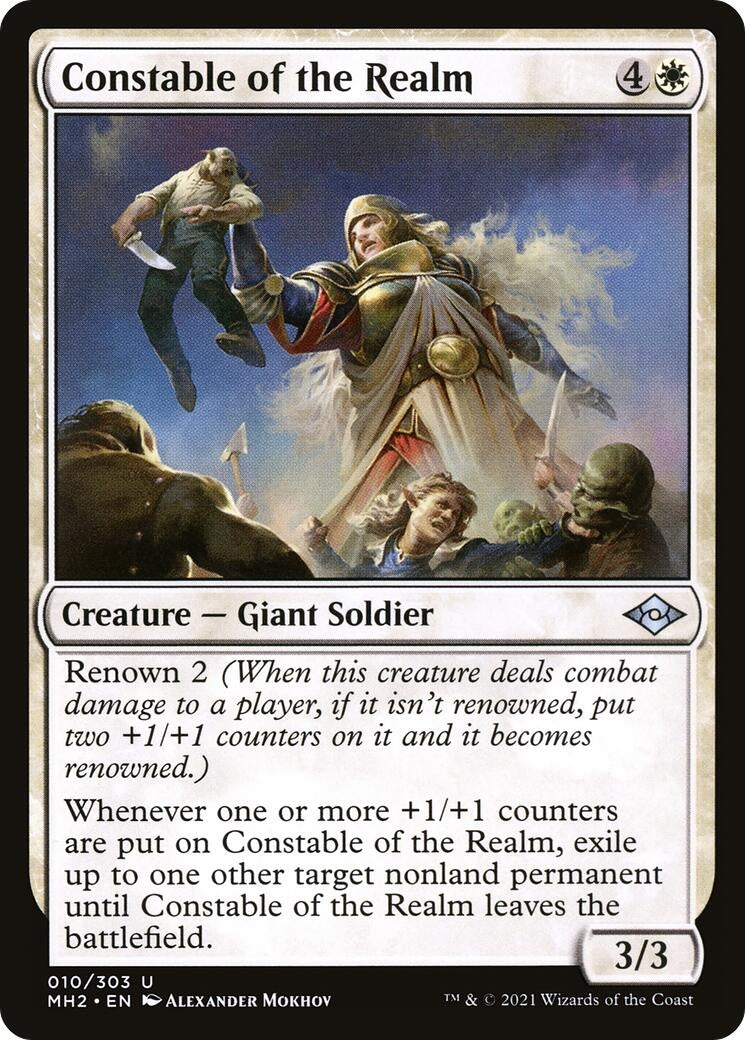 Image for Constable of the Realm (Modern Horizons 2) (10) - Magic: The Gathering