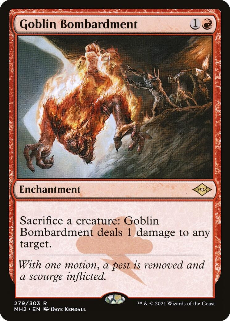 Image for Goblin Bombardment (Modern Horizons 2) (279) - Magic: The Gathering