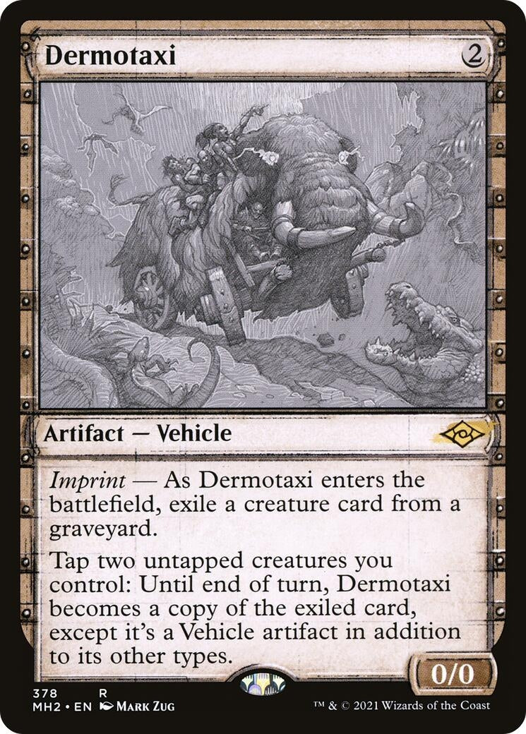 Image for Dermotaxi (Showcase) (Modern Horizons 2) (378) - Magic: The Gathering