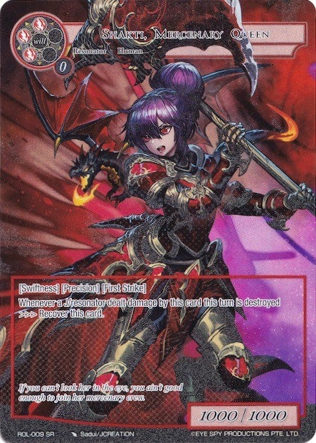 Image for Shakti, Mercenary Queen (Full Art) (Rebirth of Legend) (ROL-009) - Force of Will