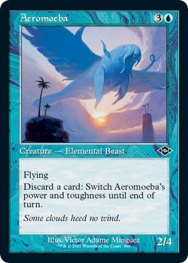 Image for Aeromoeba (Retro Frame) (Foil Etched) (Modern Horizons 2) (389) - Magic: The Gathering