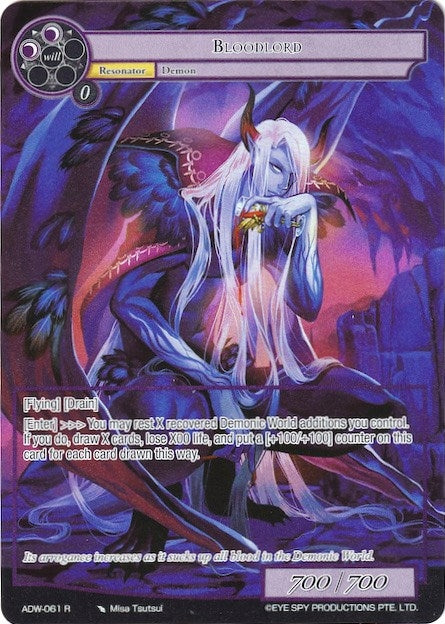 Image for Bloodlord (Full Art) (Assault into the Demonic World) (ADW-061) - Force of Will