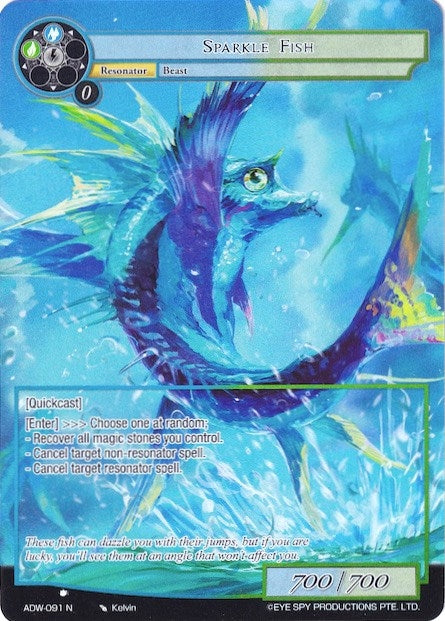 Image for Sparkle Fish (Full Art) (Assault into the Demonic World) (ADW-091) - Force of Will