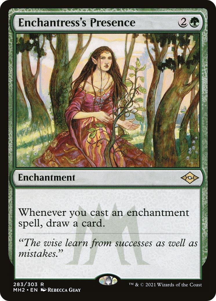 Image for Enchantress's Presence (Modern Horizons 2) (283) - Magic: The Gathering