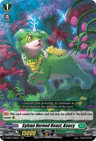 Image for Sylvan Horned Beast, Koocy (D-SS01: Festival Collection 2021) (D-SS01/048EN) - Cardfight Vanguard