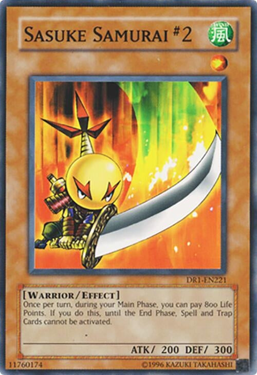 Image for Sasuke Samurai #2 (Dark Revelation Volume 1) (DR1-EN221) - YuGiOh