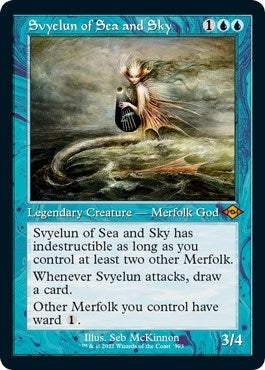 Image for Svyelun of Sea and Sky (Retro Frame) (Foil Etched) (Modern Horizons 2) (393) - Magic: The Gathering