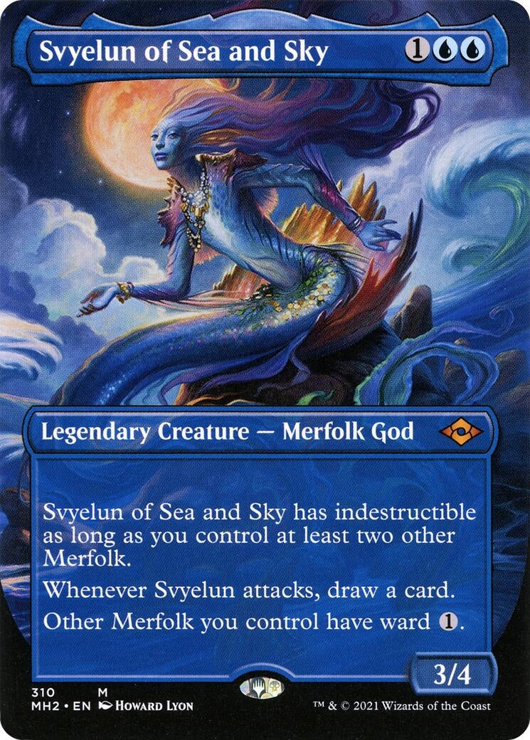 Image for Svyelun of Sea and Sky (Borderless) (Modern Horizons 2) (310) - Magic: The Gathering