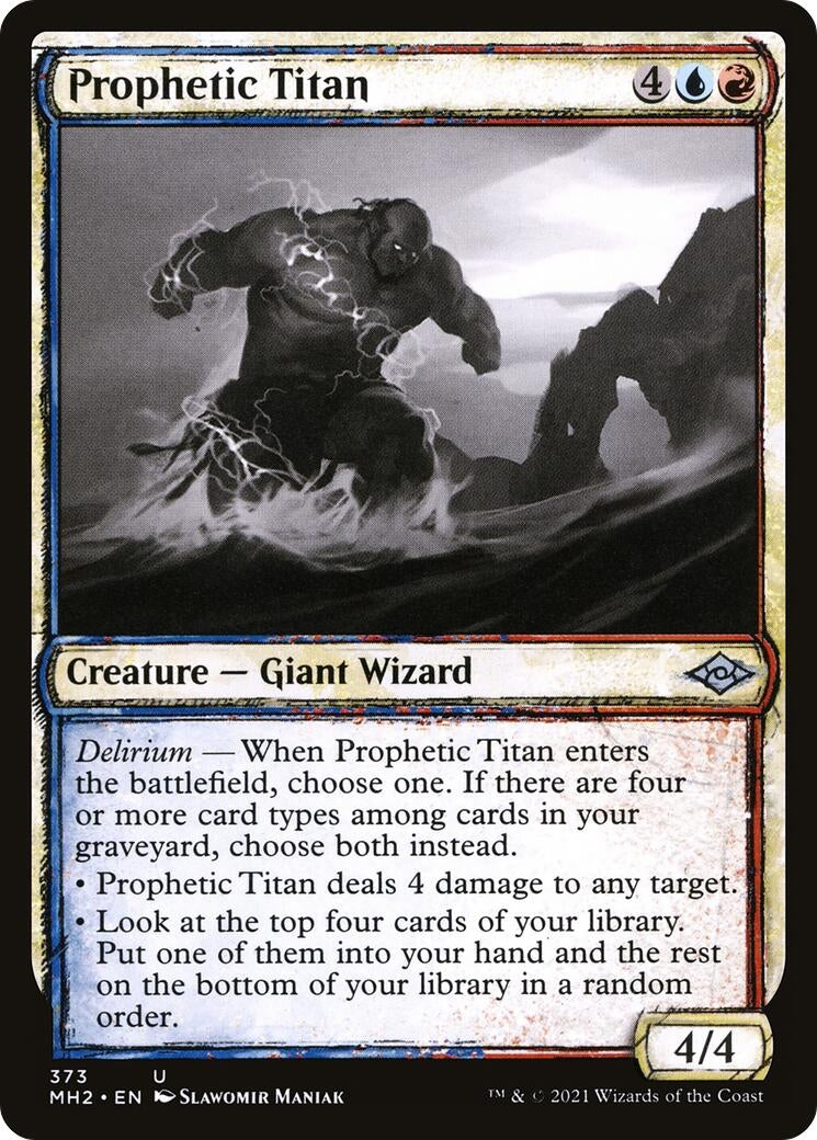 Image for Prophetic Titan (Showcase) (Modern Horizons 2) (373) - Magic: The Gathering