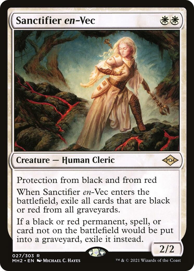 Image for Sanctifier en-Vec (Modern Horizons 2) (27) - Magic: The Gathering