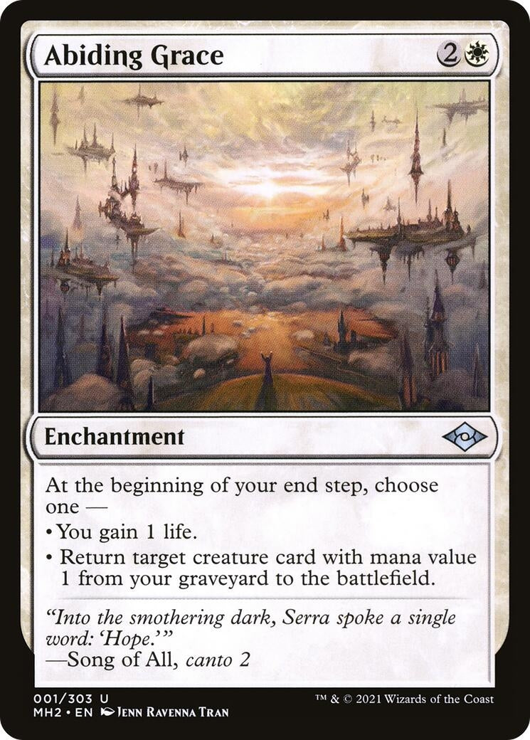 Image for Abiding Grace (Modern Horizons 2) (1) - Magic: The Gathering
