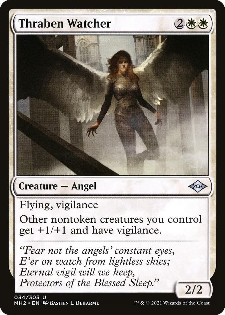 Image for Thraben Watcher (Modern Horizons 2) (34) - Magic: The Gathering