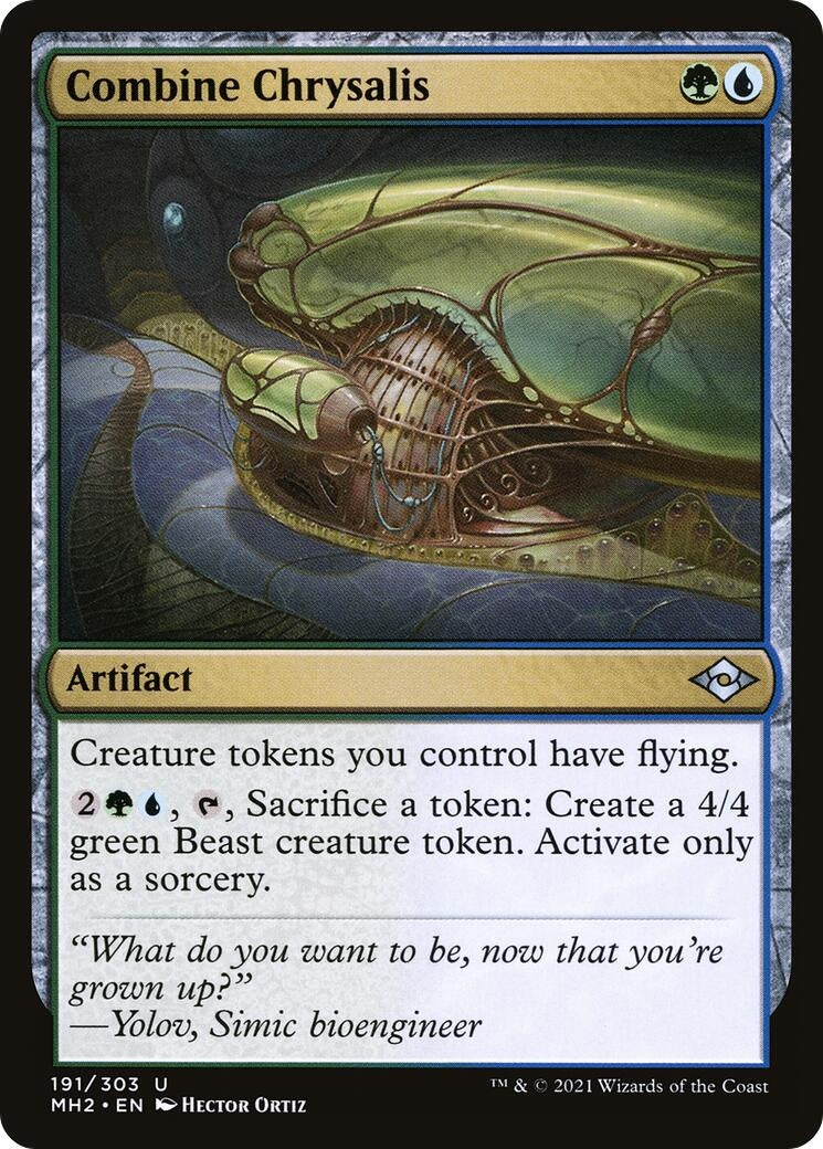 Image for Combine Chrysalis (Modern Horizons 2) (191) - Magic: The Gathering