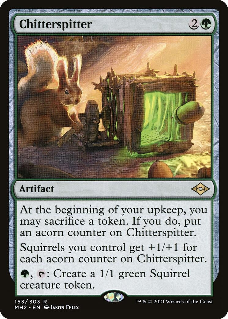 Image for Chitterspitter (Modern Horizons 2) (153) - Magic: The Gathering