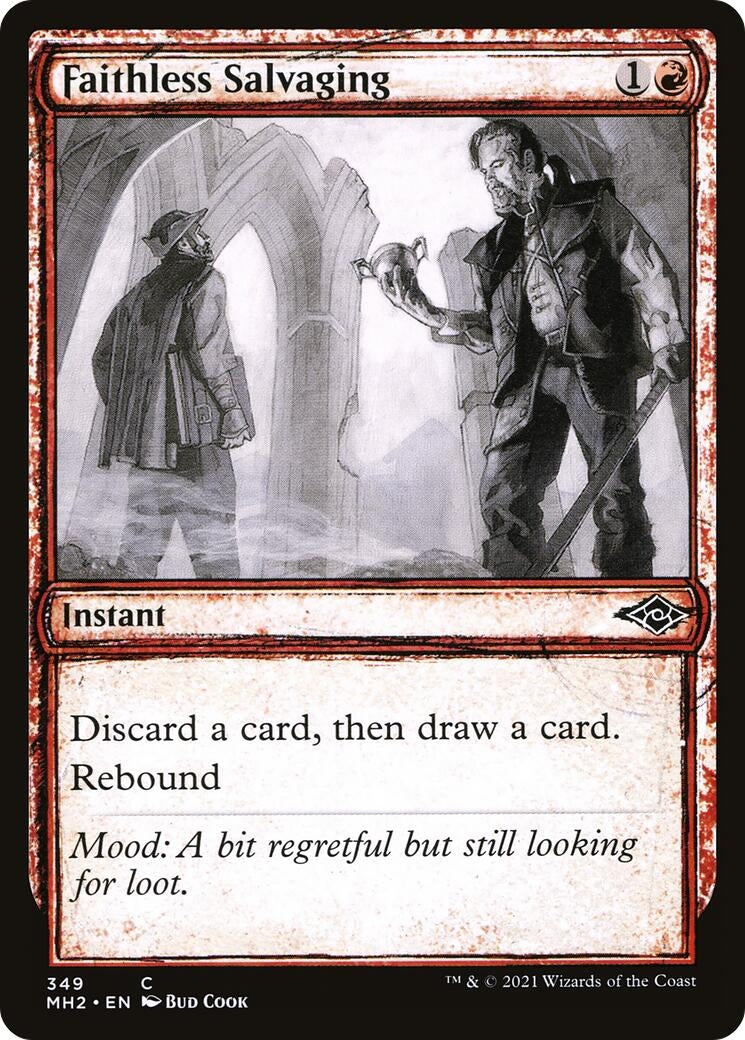 Image for Faithless Salvaging (Showcase) (Modern Horizons 2) (349) - Magic: The Gathering