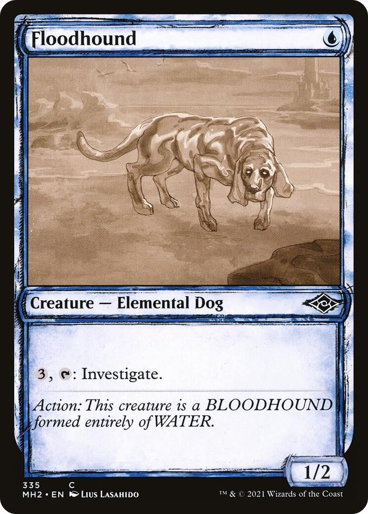Image for Floodhound (Showcase) (Modern Horizons 2) (335) - Magic: The Gathering