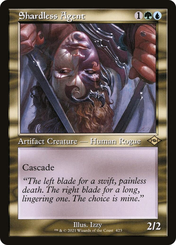 Image for Shardless Agent (Retro Frame) (Modern Horizons 2) (423) - Magic: The Gathering