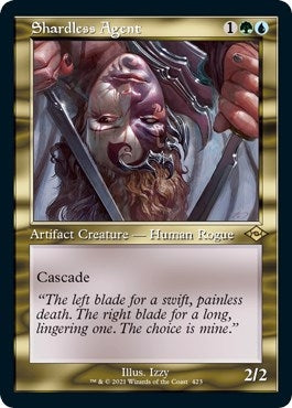 Image for Shardless Agent (Retro Frame) (Foil Etched) (Modern Horizons 2) (423) - Magic: The Gathering