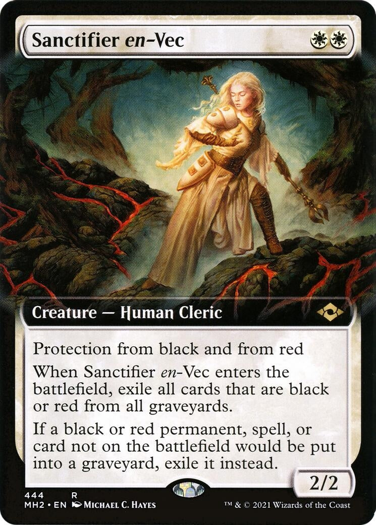 Image for Sanctifier en-Vec (Extended Art) (Modern Horizons 2) (444) - Magic: The Gathering