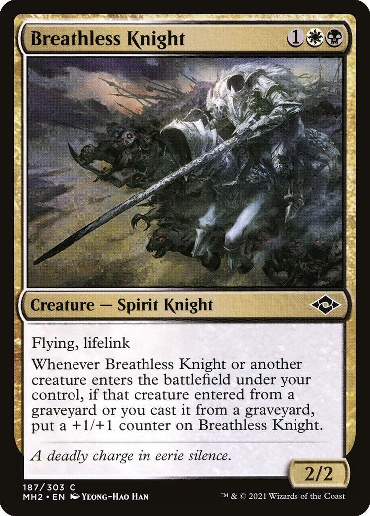 Image for Breathless Knight (Modern Horizons 2) (187) - Magic: The Gathering