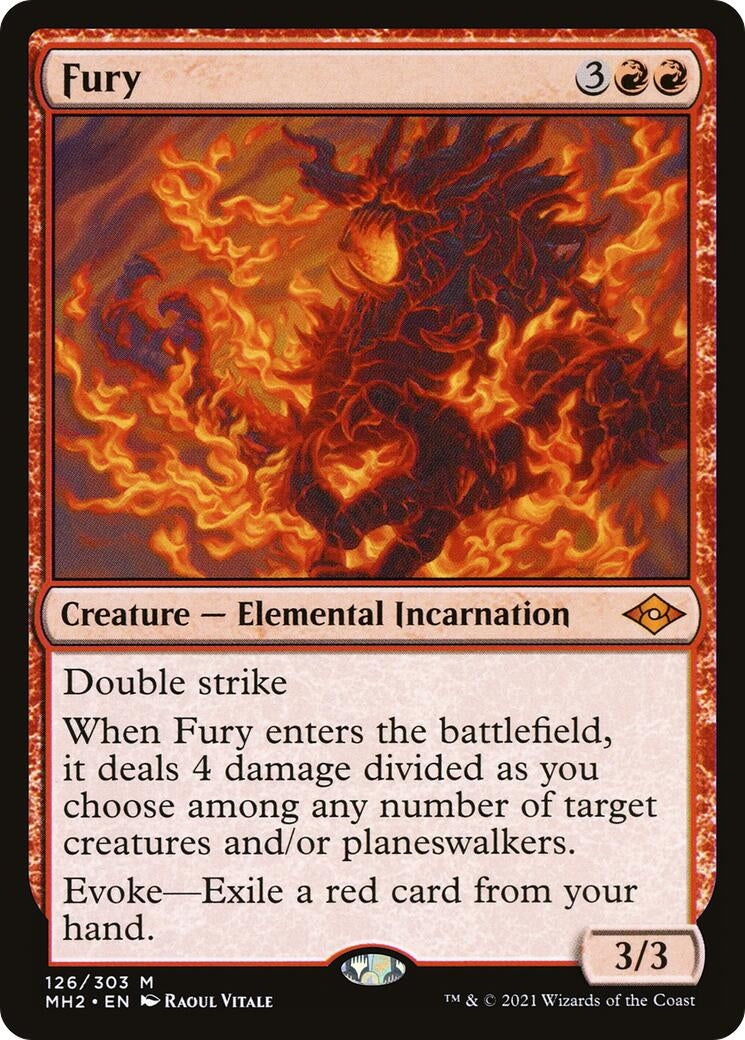 Image for Fury (Modern Horizons 2) (126) - Magic: The Gathering