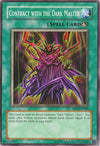 Image for Contract with the Dark Master (Dark Revelation Volume 1) (DR1-EN249) - YuGiOh