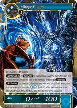 Image for Mirage Golem (The Dawn of Valhalla) (1-113) - Force of Will