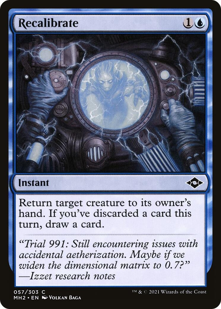 Image for Recalibrate (Modern Horizons 2) (57) - Magic: The Gathering