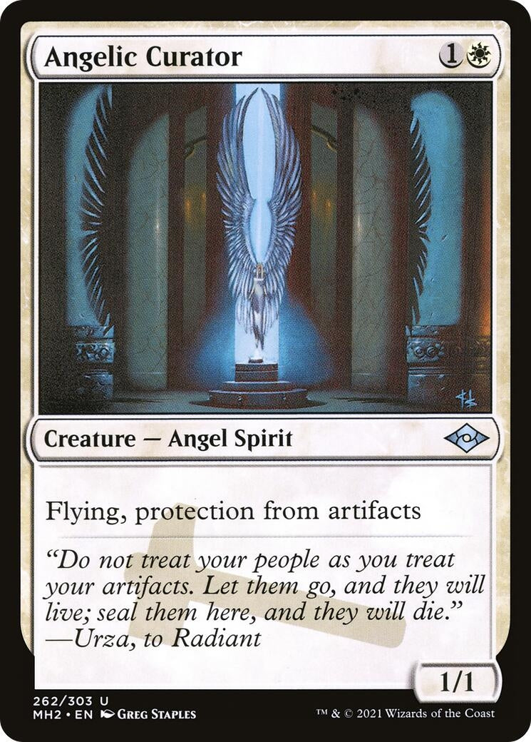 Image for Angelic Curator (Modern Horizons 2) (262) - Magic: The Gathering