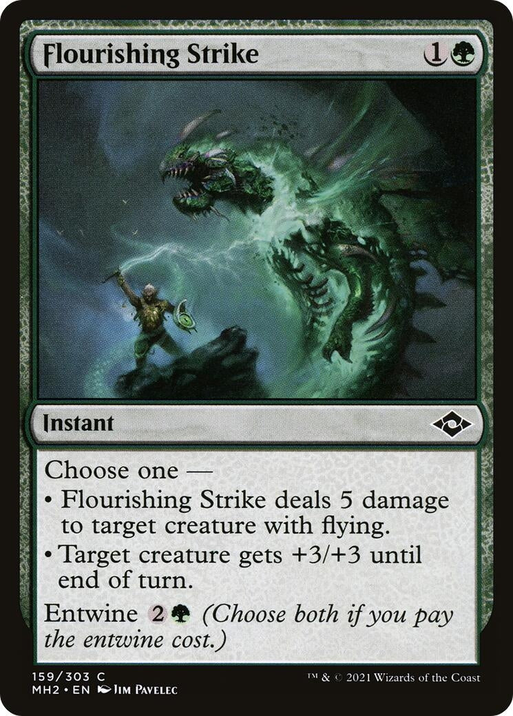 Image for Flourishing Strike (Modern Horizons 2) (159) - Magic: The Gathering