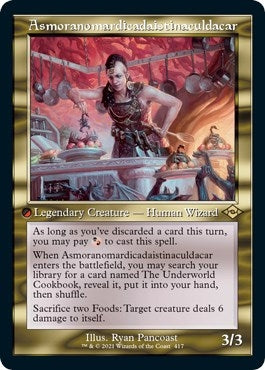 Image for Asmoranomardicadaistinaculdacar (Retro Frame) (Foil Etched) (Modern Horizons 2) (417) - Magic: The Gathering