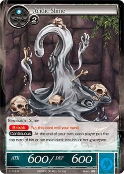 Image for Acidic Slime (The Dawn of Valhalla) (1-119) - Force of Will