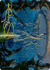 Image for Tanglepool Bridge Art Card (Gold-Stamped Signature) (Art Series: Modern Horizons 2) (80) - Magic: The Gathering