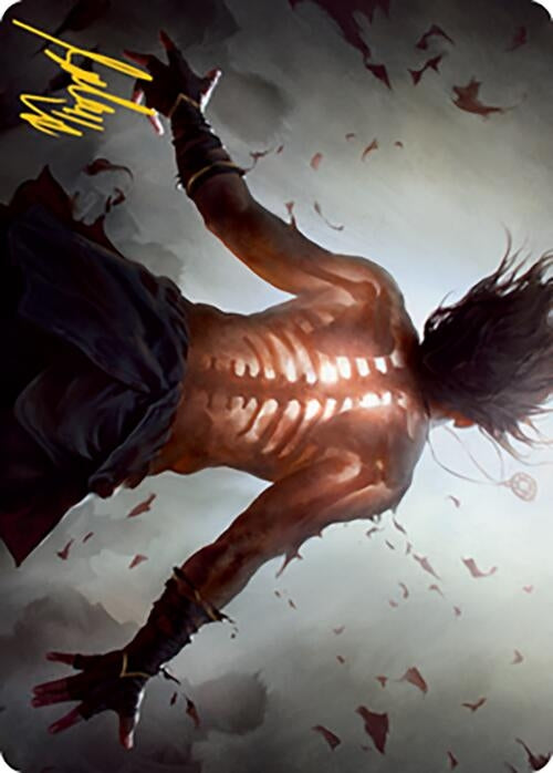 Image for Piercing Rays Art Card (Gold-Stamped Signature) (Art Series: Modern Horizons 2) (4) - Magic: The Gathering