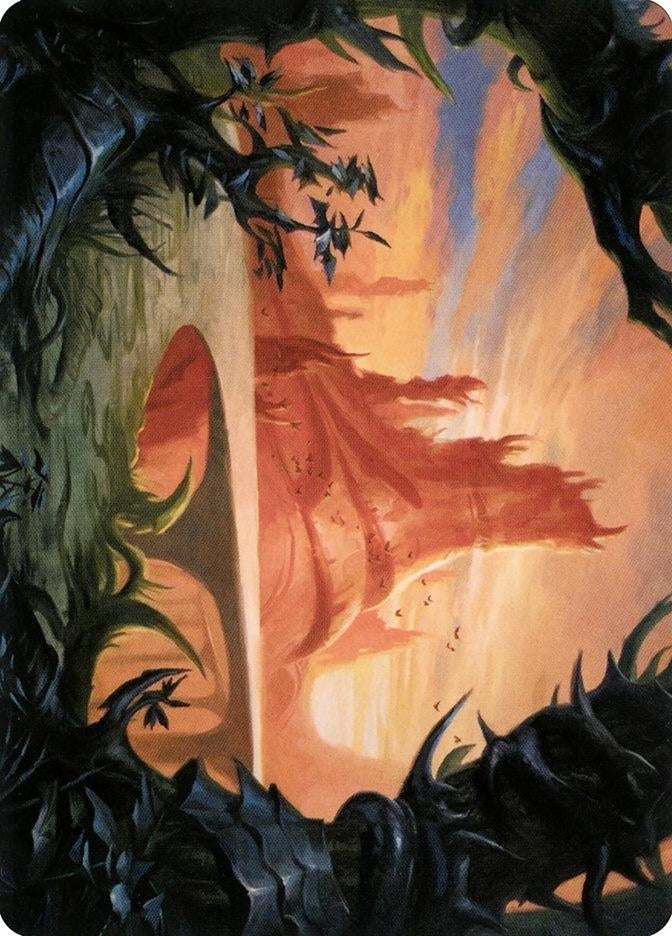 Image for Slagwoods Bridge Art Card (Art Series: Modern Horizons 2) (79) - Magic: The Gathering