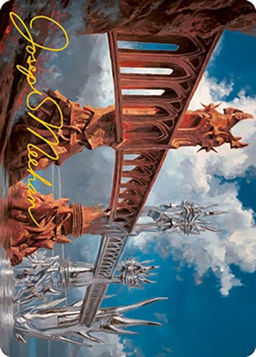 Image for Silverbluff Bridge Art Card (Gold-Stamped Signature) (Art Series: Modern Horizons 2) (78) - Magic: The Gathering