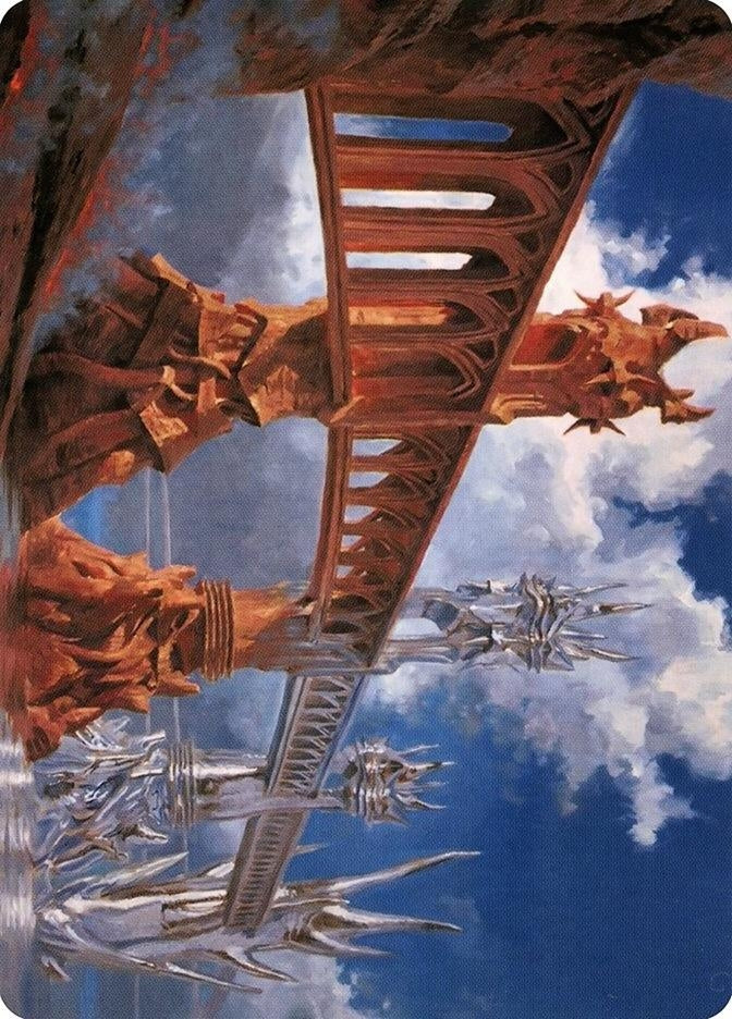 Image for Silverbluff Bridge Art Card (Art Series: Modern Horizons 2) (78) - Magic: The Gathering
