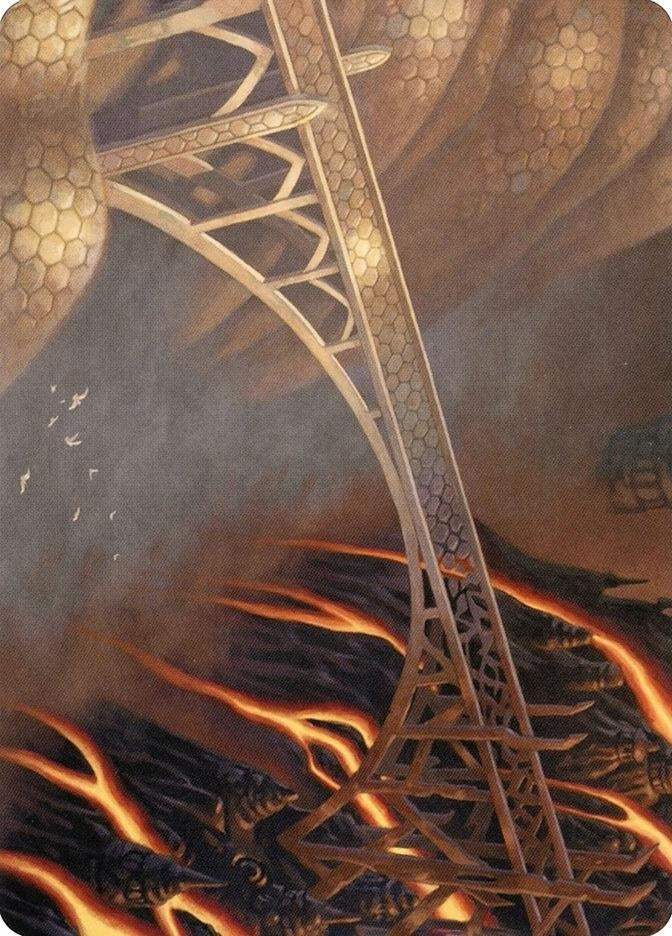Image for Rustvale Bridge Art Card (Art Series: Modern Horizons 2) (77) - Magic: The Gathering