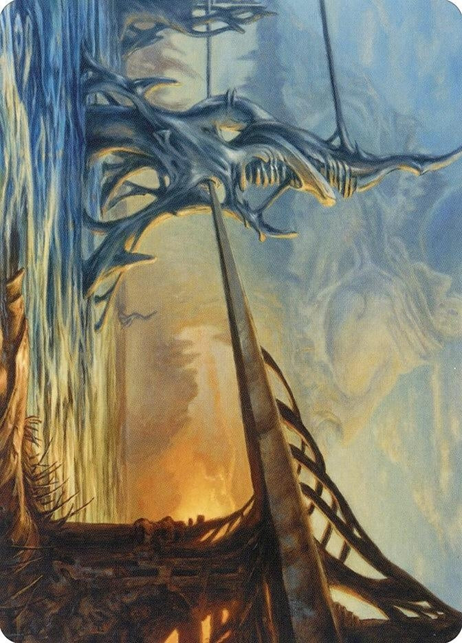 Image for Razortide Bridge Art Card (Art Series: Modern Horizons 2) (76) - Magic: The Gathering