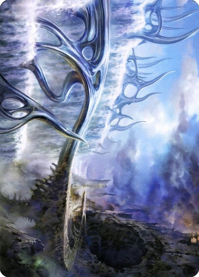Image for Mistvault Bridge Art Card (Art Series: Modern Horizons 2) (75) - Magic: The Gathering